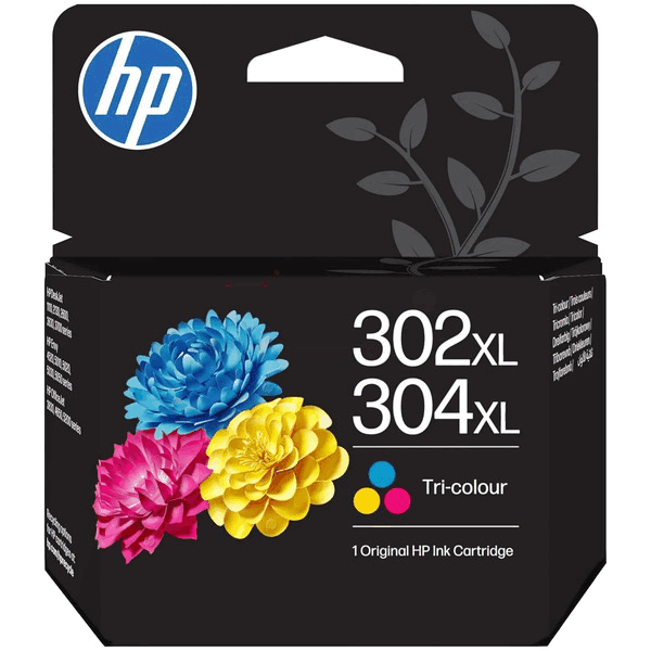 HP Original 302XL/304XL B7RT8AE 3 färger i en bläckpatron