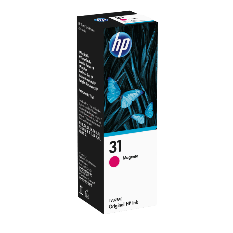 HP Original 31 1VU27AE magenta bläck refill | Innehåll: 8000 sidor