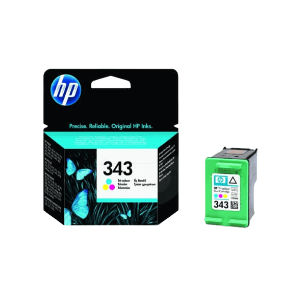 HP Original 343 C8766EE 3 färger i en bläckpatron | Innehåll: 7 ml.