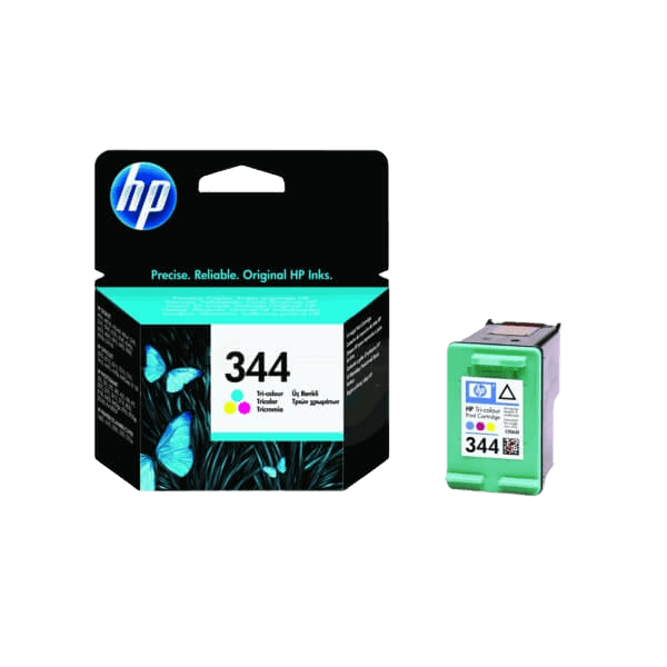 HP Original 344 C9363EE 3 färger i en bläckpatron | Innehåll: 14 ml.