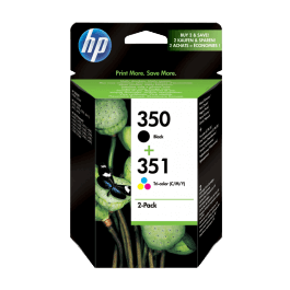 HP Original 350 + 351 SD412EE CMYK rabattpaket