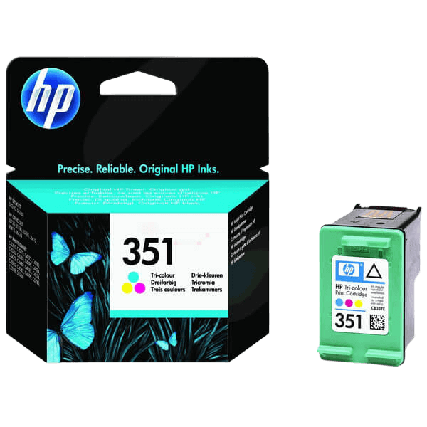 HP Original 351 CB337EE 3 färger i en bläckpatron | Innehåll: 3 ml.