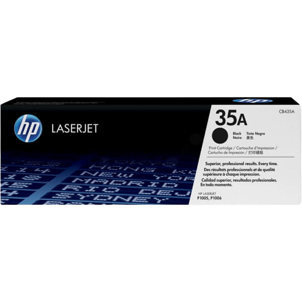 HP Original 35A CB435A svart toner | Innehåll: 1500 sidor