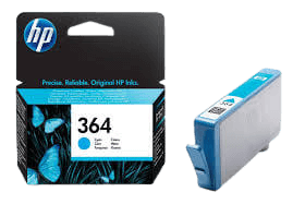 HP Original 364 CB318EE cyan bläckpatron | Innehåll: 3 ml.