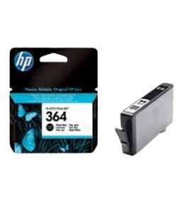 HP Original 364 CB317EE foto svart bläckpatron | Innehåll: 3 ml.