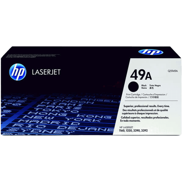 HP Original 49A Q5949A svart toner | Innehåll: 2500 sidor