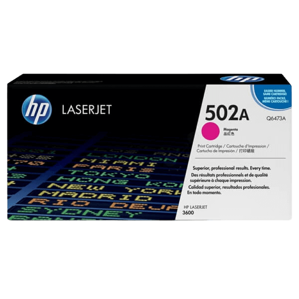HP Original 502A Q6473A magenta toner | Innehåll: 4000 sidor