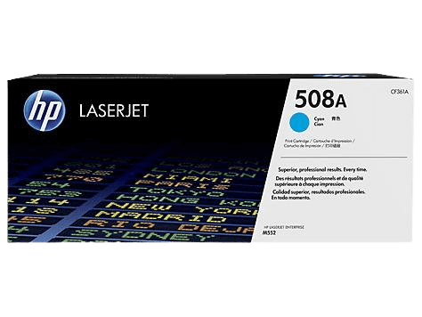 HP Original 508A CF361A cyan toner | Innehåll: 5000 sidor