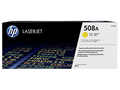 HP Original 508A CF362A gul toner | Innehåll: 5000 sidor