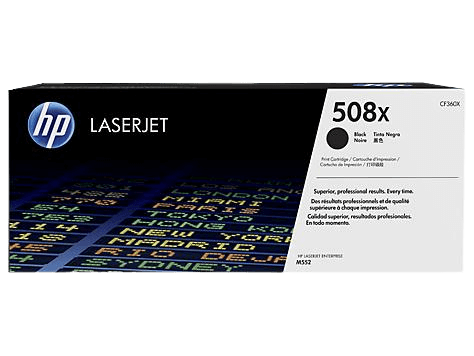 HP Original 508X CF360X XL svart toner | Innehåll: 12500 sidor