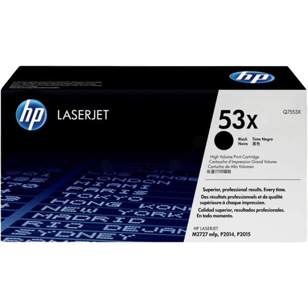 HP Original 53X Q7553X XL svart toner | Innehåll: 7000 sidor