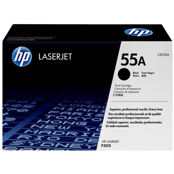 HP Original 55A CE255A svart toner | Innehåll: 6000 sidor