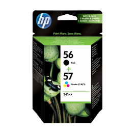 HP Original 56 + 57 SA342AE XL CMYK rabattpaket