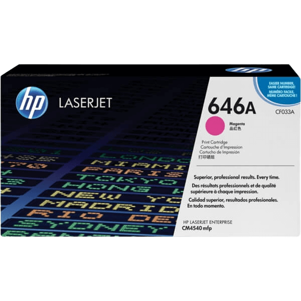 HP Original 646A CF033A magenta toner | Innehåll: 11000 sidor