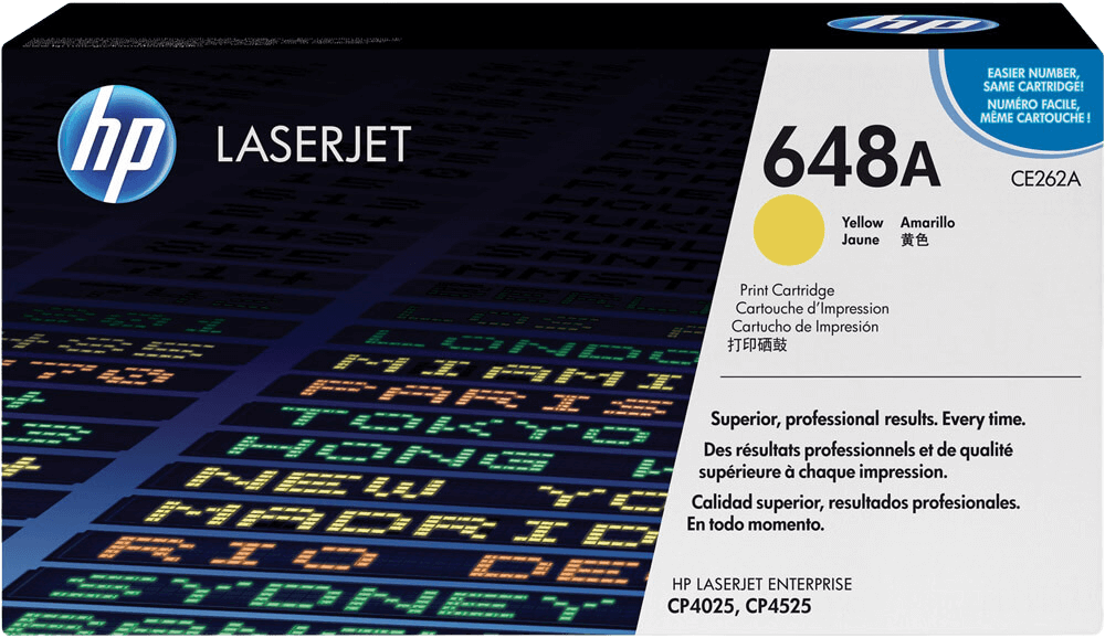 HP Original 648A CE262A gul toner | Innehåll: 11000 sidor