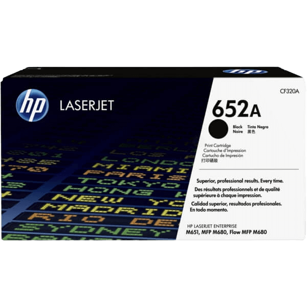 HP Original 652A CF320A svart toner | Innehåll: 11500 sidor