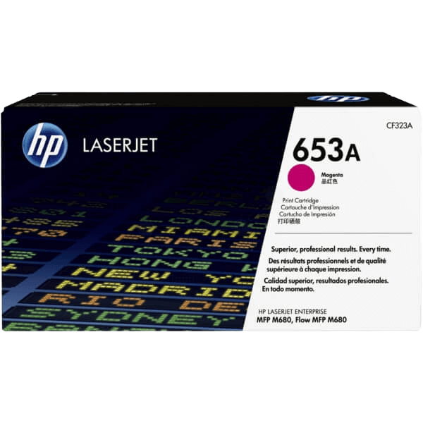 HP Original 653A CF323A magenta toner | Innehåll: 16000 sidor