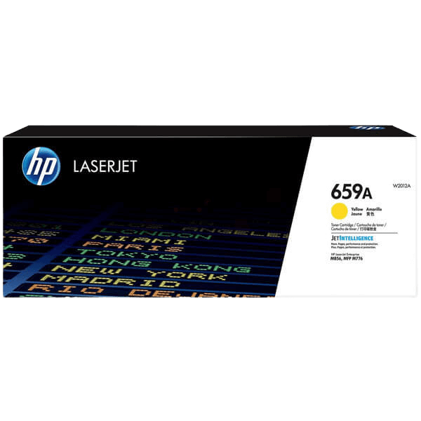 HP Original 659A W2012A gul toner | Innehåll: 13000 sidor