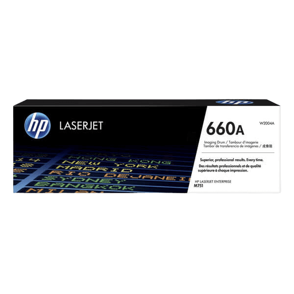 HP Original 660A W2004A CMYK trumma | Innehåll: 65000 sidor