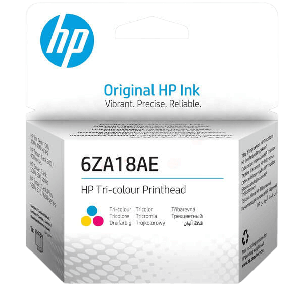 HP Original 6ZA18AE 3 färger i en skrivhuvud