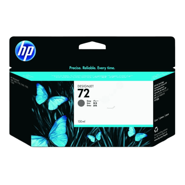 HP Original 72 C9374A XL grå bläckpatron | Innehåll: 130 ml.