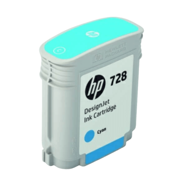 HP Original 728 F9J63A cyan bläckpatron