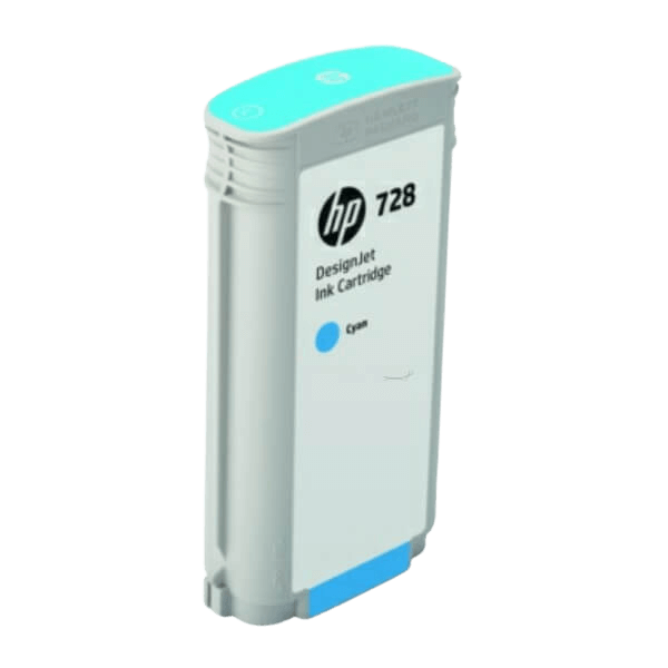 HP Original 728 F9J67A XL cyan bläckpatron | Innehåll: 130 ml.