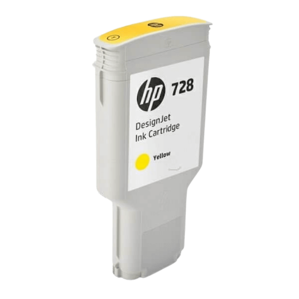 HP Original 728 F9K15A Svart / gul bläckpatron