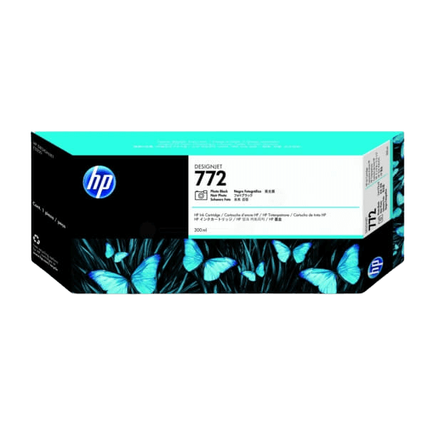 HP Original 772 CN633A XL foto svart bläckpatron | Innehåll: 300 ml.