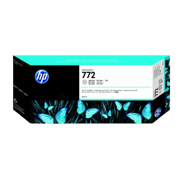 HP Original 772 CN634A XL ljusgrå bläckpatron | Innehåll: 300 ml.