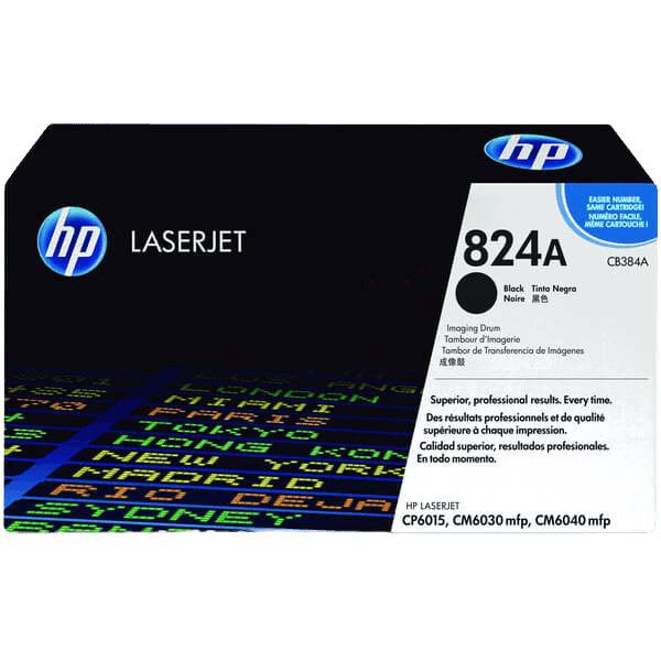 HP Original 824A CB384A svart trumma | Innehåll: 35000 sidor