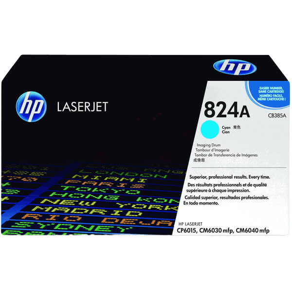 HP Original 824A CB385A cyan trumma | Innehåll: 35000 sidor