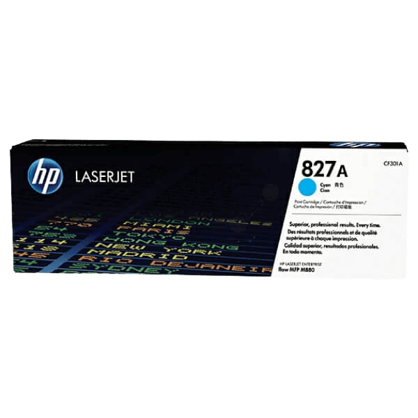 HP Original 827A CF301A cyan toner | Innehåll: 32000 sidor