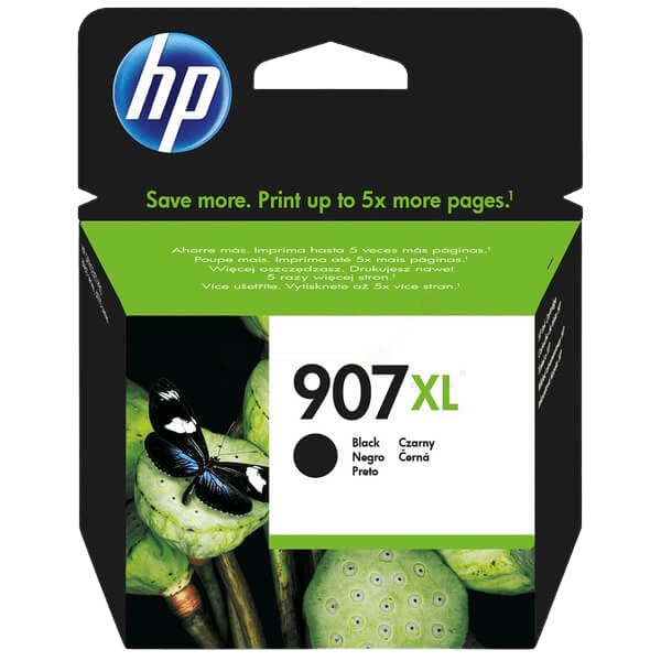 HP Original 907 T6M19AE XXL svart bläckpatron | Innehåll: 1500 sidor