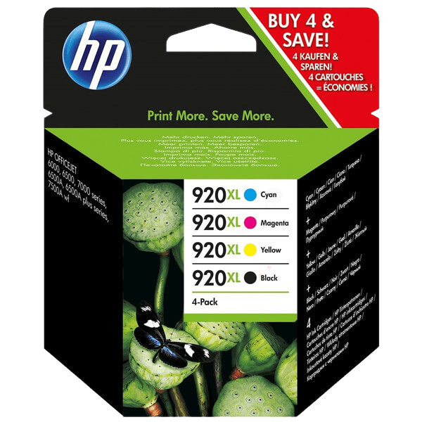 HP Original 920 C2N92AE XL CMYK rabattpaket | Innehåll: 700 sidor