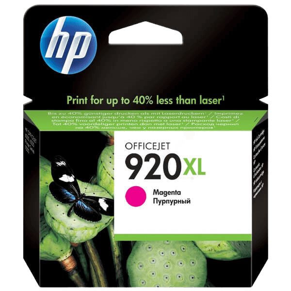 HP Original 920 CD973AE XL magenta bläckpatron | Innehåll: 700 sidor