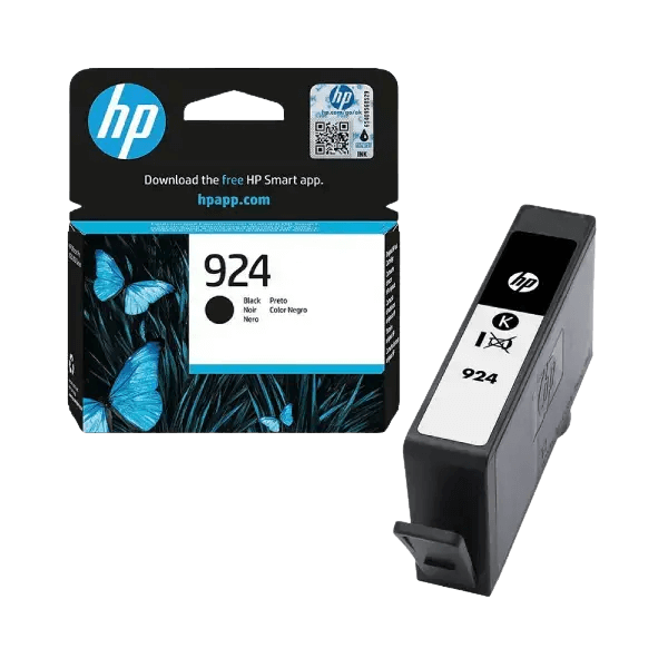 HP Original 924 4K0U6NE svart bläckpatron | Innehåll: 500 sidor