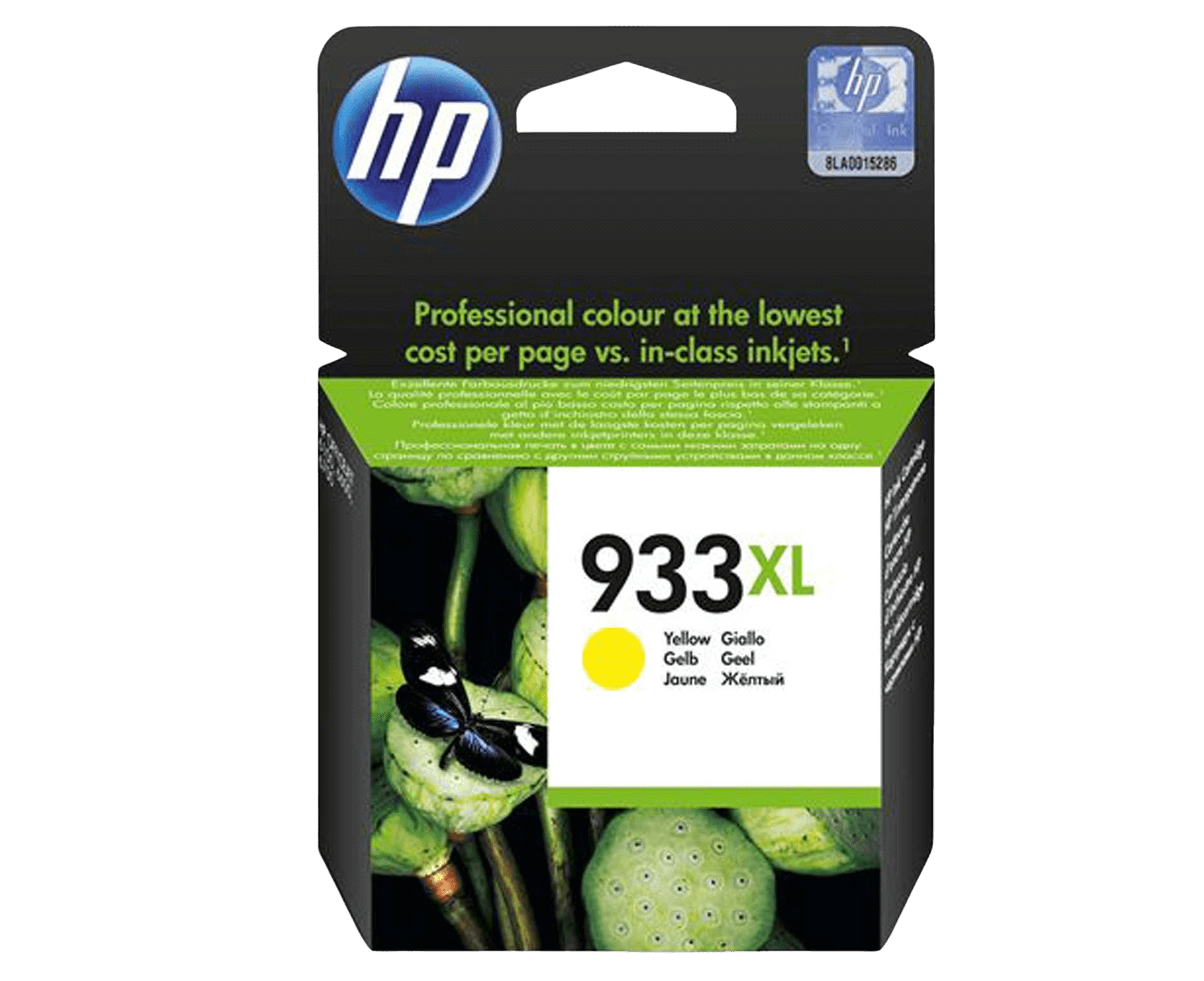 HP Original 933 CN056AE XL gul bläckpatron | Innehåll: 825 sidor