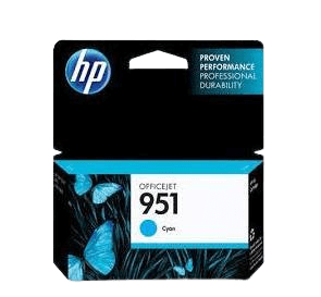 HP Original 951 CN050AE cyan bläckpatron | Innehåll: 700 sidor