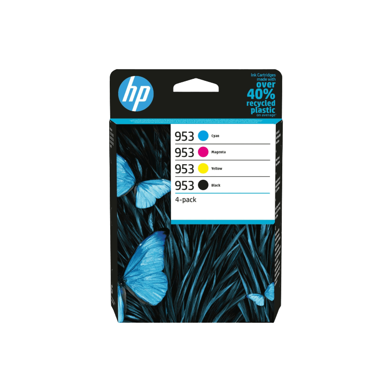 HP Original 953 6ZC69AE CMYK rabattpaket | Innehåll: 3100 sidor