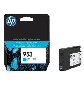 HP Original 953 F6U12AE cyan bläckpatron | Innehåll: 630 sidor