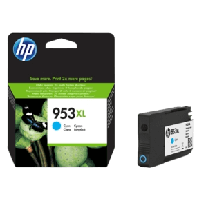 HP Original 953 F6U16AE XL cyan bläckpatron | Innehåll: 1450 sidor