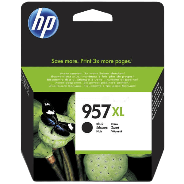 HP Original 957 L0R40AE XXL svart bläckpatron | Innehåll: 3000 sidor