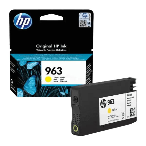 HP Original 963 3JA25AE gul bläckpatron | Innehåll: 700 sidor