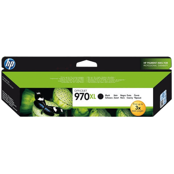 HP Original 970 CN625AE XL svart bläckpatron | Innehåll: 9200 sidor