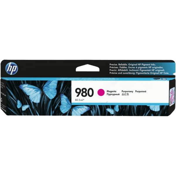 HP Original 980 D8J08A magenta bläckpatron | Innehåll: 6600 sidor