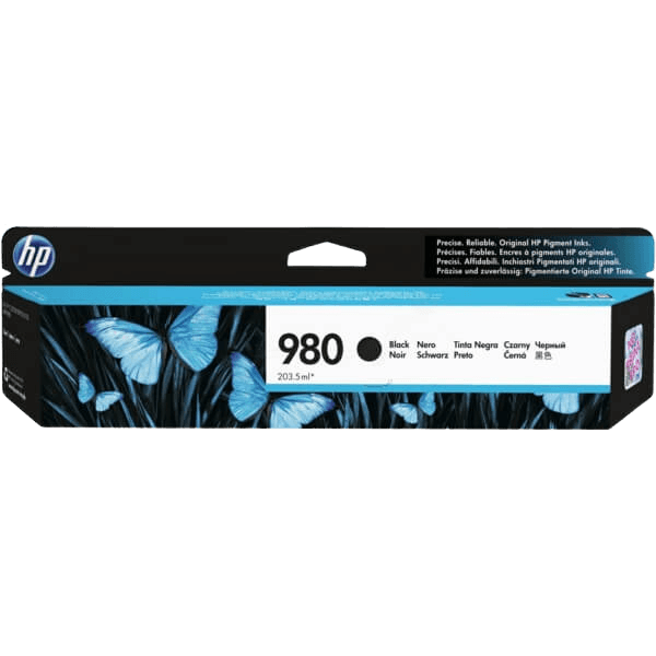 HP Original 980 D8J10A svart bläckpatron | Innehåll: 10000 sidor