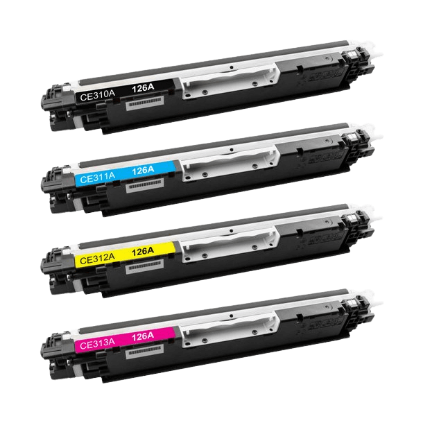 PixoJet HP 126A rabattpaket - 4 st.