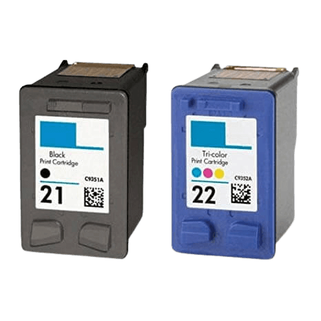 PixoJet HP 21 + 22 XL rabattpaket - 2 st.