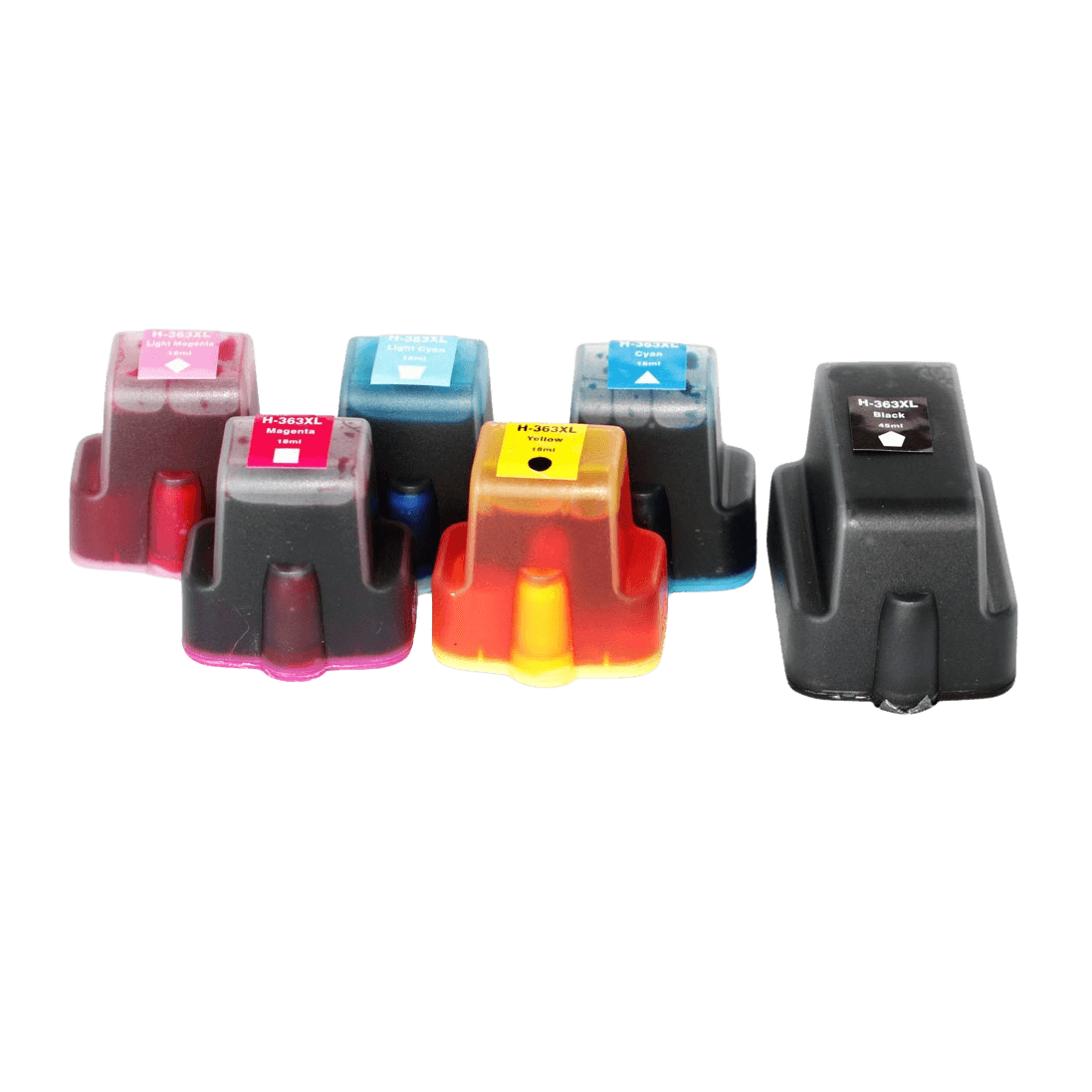 PixoJet HP 363 XL rabattpaket - 6 st.